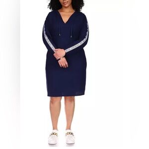 MICHAEL Michael Kors Plus size Hoodie Dress 1X
